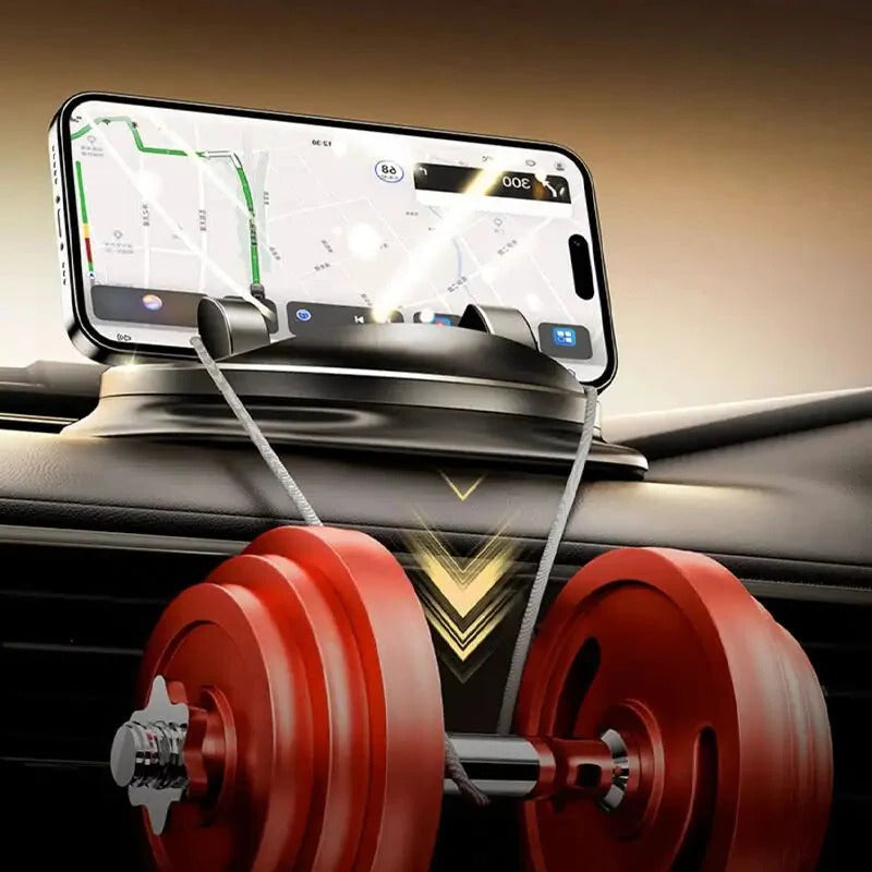Car phone holder 360° rotating, dashboard and air vent mount, universal fit
