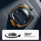 Car phone holder 360° rotating, dashboard and air vent mount, universal fit