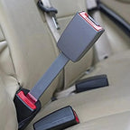 Rigid stem seat belt extender 11 inch upright buckle extension for cars and SUVs