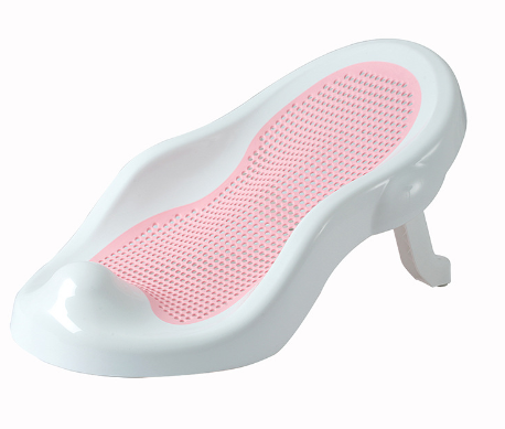 Baby bath chair foldable infant bath seat, safe and supportive for newborns