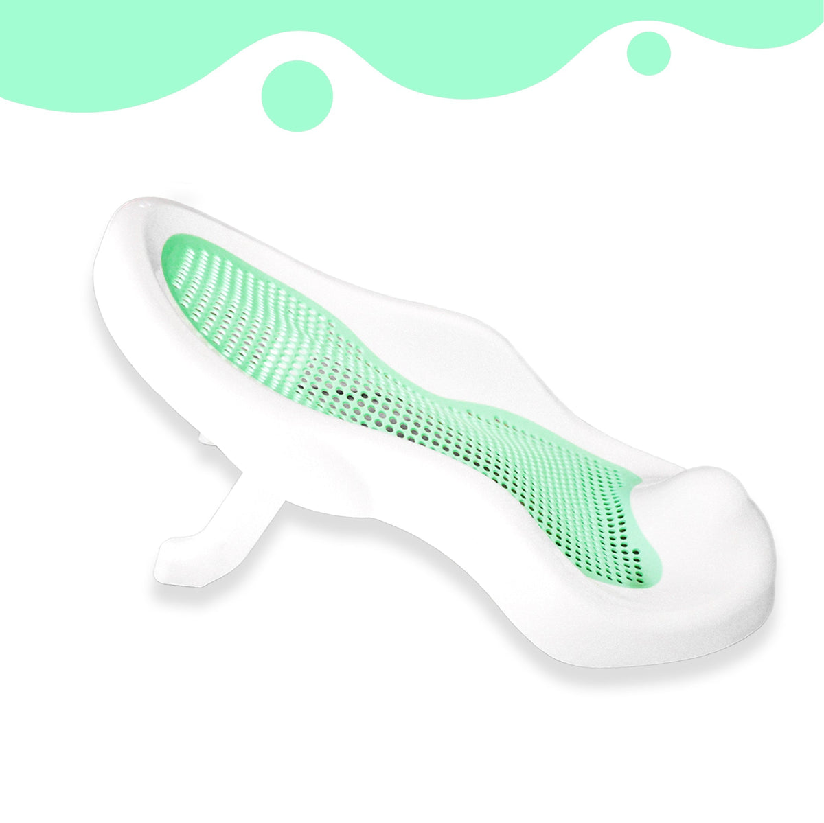 Baby bath chair foldable infant bath seat, safe and supportive for newborns