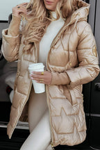 Women's transitional coat in elegant relaxed fit, available in Brown, Grey, Beige and Black
