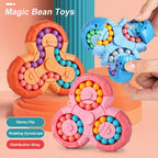 Bead Maze Cube fidget toy for kids, 6-sided stress relief bead activity cube
