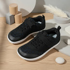 Kids barefoot sneakers breathable lightweight with anti-slip rubber sole