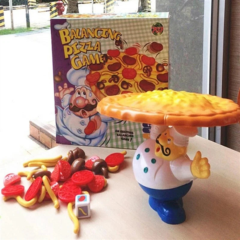 Pizza Balancing Game kids educational stacking board game for family play