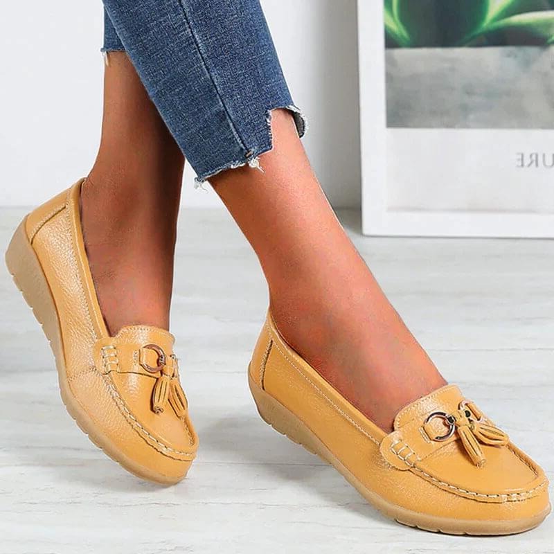 Women's Orthopedic Loafers | Ergonomic Arch Support Shoes