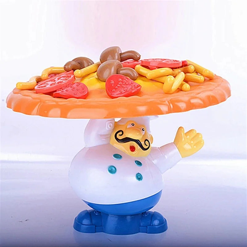 Pizza Balancing Game kids educational stacking board game for family play