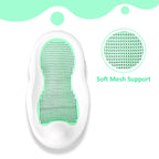 Baby bath chair foldable infant bath seat, safe and supportive for newborns