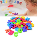 Bath letters and numbers colorful EVA foam set, 26 letters and 10 digits for kids