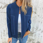 Women's zip jacket all-season lightweight, available in multiple colours