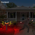 Solar pest repeller 360 degree motion detection IP55 garden bird deer rabbit