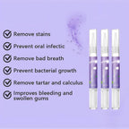 Dog oral repair gel whitening and breath freshening 3-pack, pet-safe plant formula