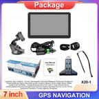7 inch GPS navigation system for car and truck with real-time traffic and AU EU maps