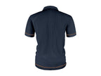 Men breathable polo shirt modern fit classic collar