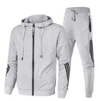 Men's Velvet Tracksuit Set | Cotton Mix, All Seasons