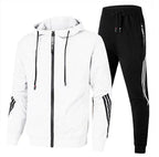 Men's Velvet Tracksuit Set | Cotton Mix, All Seasons