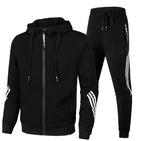Men's Velvet Tracksuit Set | Cotton Mix, All Seasons