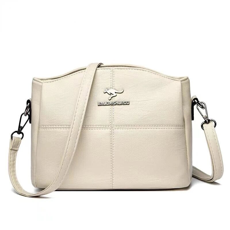 Women vegan leather handbag spacious structured design multiple colors