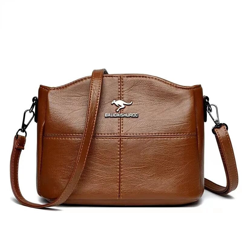 Women vegan leather handbag spacious structured design multiple colors