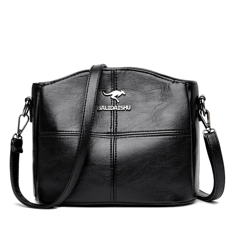 Women vegan leather handbag spacious structured design multiple colors