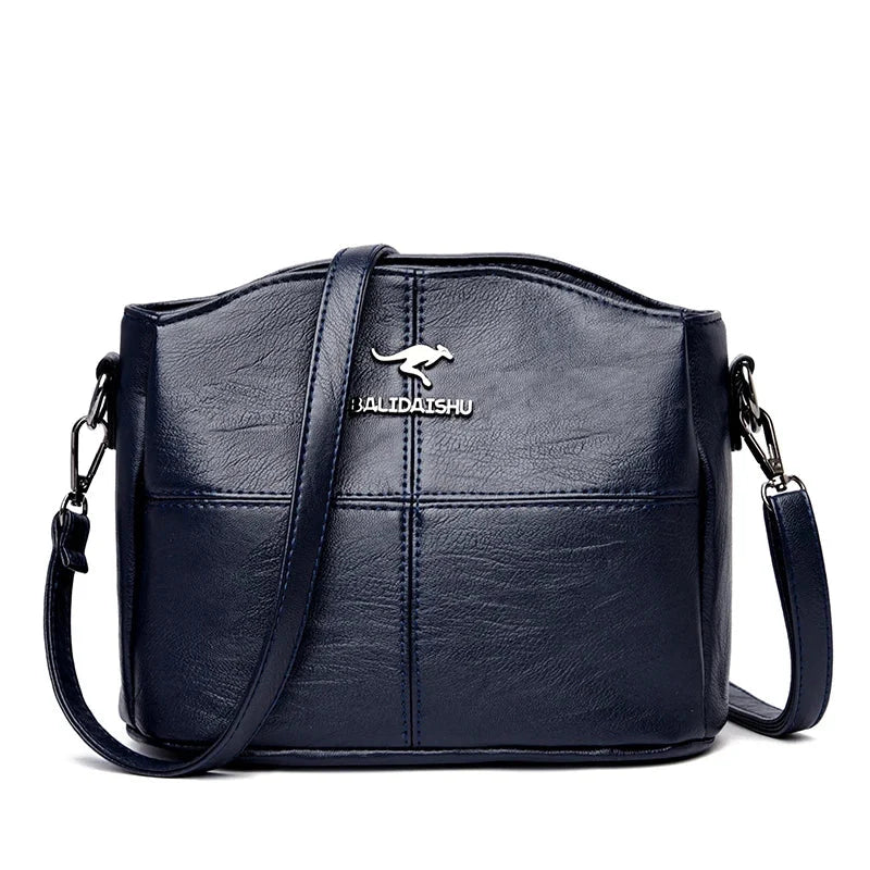 Women vegan leather handbag spacious structured design multiple colors