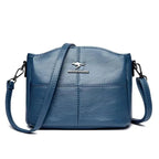 Women vegan leather handbag spacious structured design multiple colors