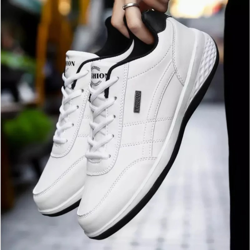 Orthopedic Men Leather Shoes | Arch Support, Waterproof