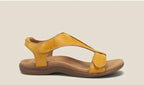 Women's Orthopedic T-Strap Sandals Adjustable Cushioned