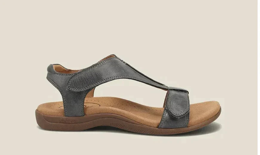 Women's Orthopedic T-Strap Sandals Adjustable Cushioned