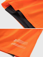 Men 2in1 running shorts with phone pocket quick dry compression liner
