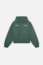 Women's hoodie relaxed fit soft cotton blend in pink, green and black