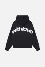 Women's hoodie relaxed fit soft cotton blend in pink, green and black