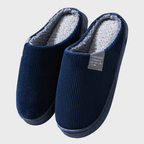 Women's warm slip-on slippers, soft and comfortable, available in multiple colors