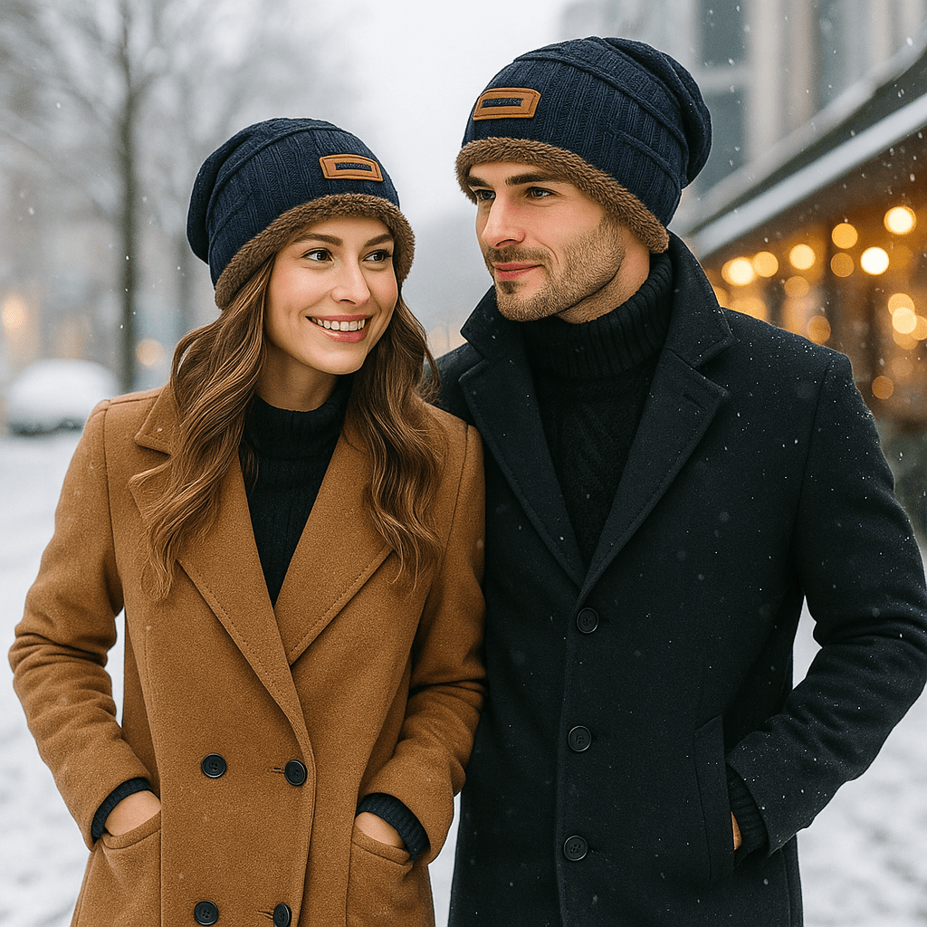 Zova – Double Winter Beanie with Warm Faux Fur Lining – Ultimate Protection Against the Cold