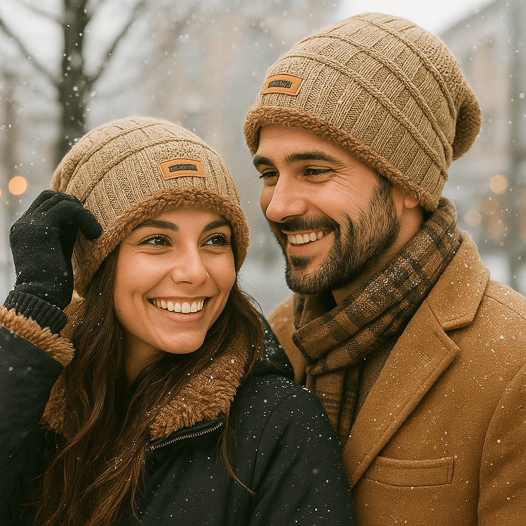 Lukas Ultra Warm Double Winter Hat with Soft Fur Lining