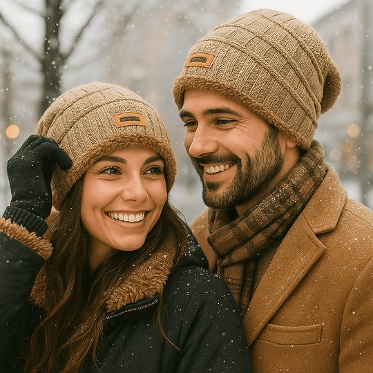 Lukas Ultra Warm Double Winter Hat with Soft Fur Lining