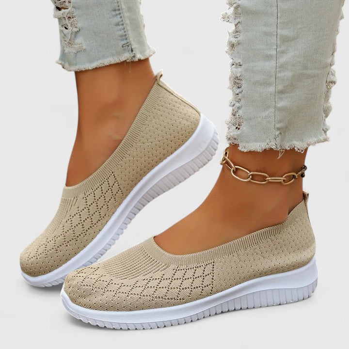 Women orthopedic slip-on shoes wide fit in multiple colors EU 36-43