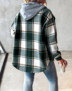 Women print hoodie relaxed fit with kangaroo pocket and drawstring hood