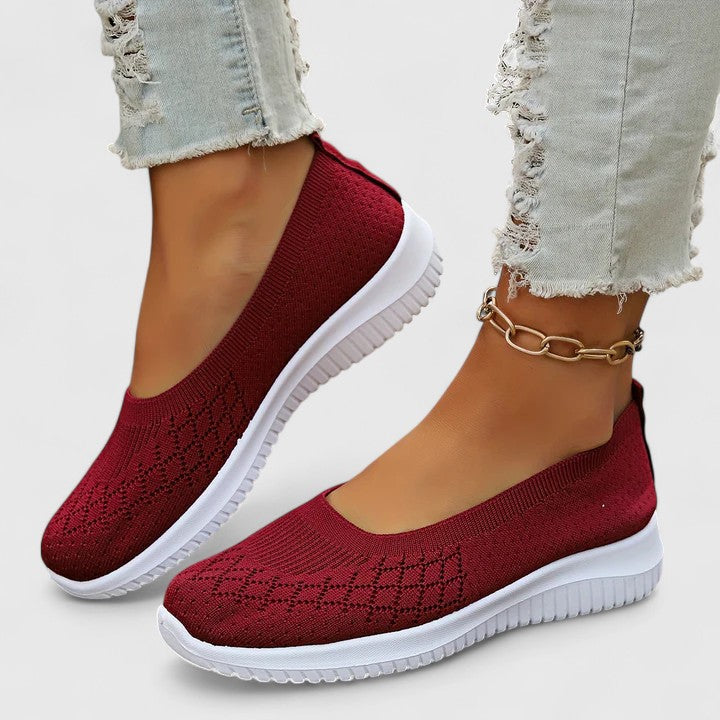 Women orthopedic slip-on shoes wide fit in multiple colors EU 36-43