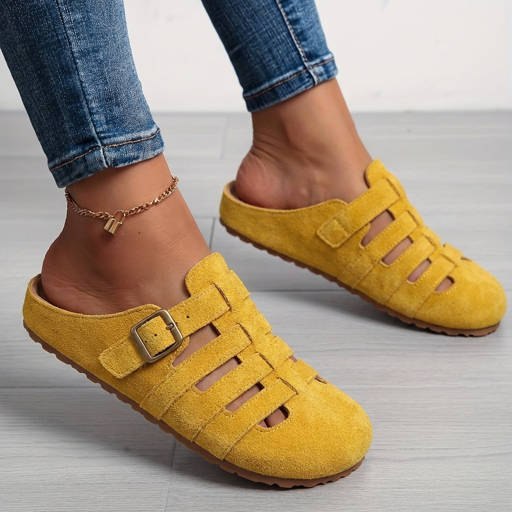 Orthopedic Mule Sandals Women Arch Support Cushioned Comfort