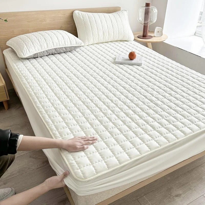 Waterproof mattress protector breathable machine washable universal fit all sizes