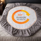 Waterproof mattress protector breathable machine washable universal fit all sizes