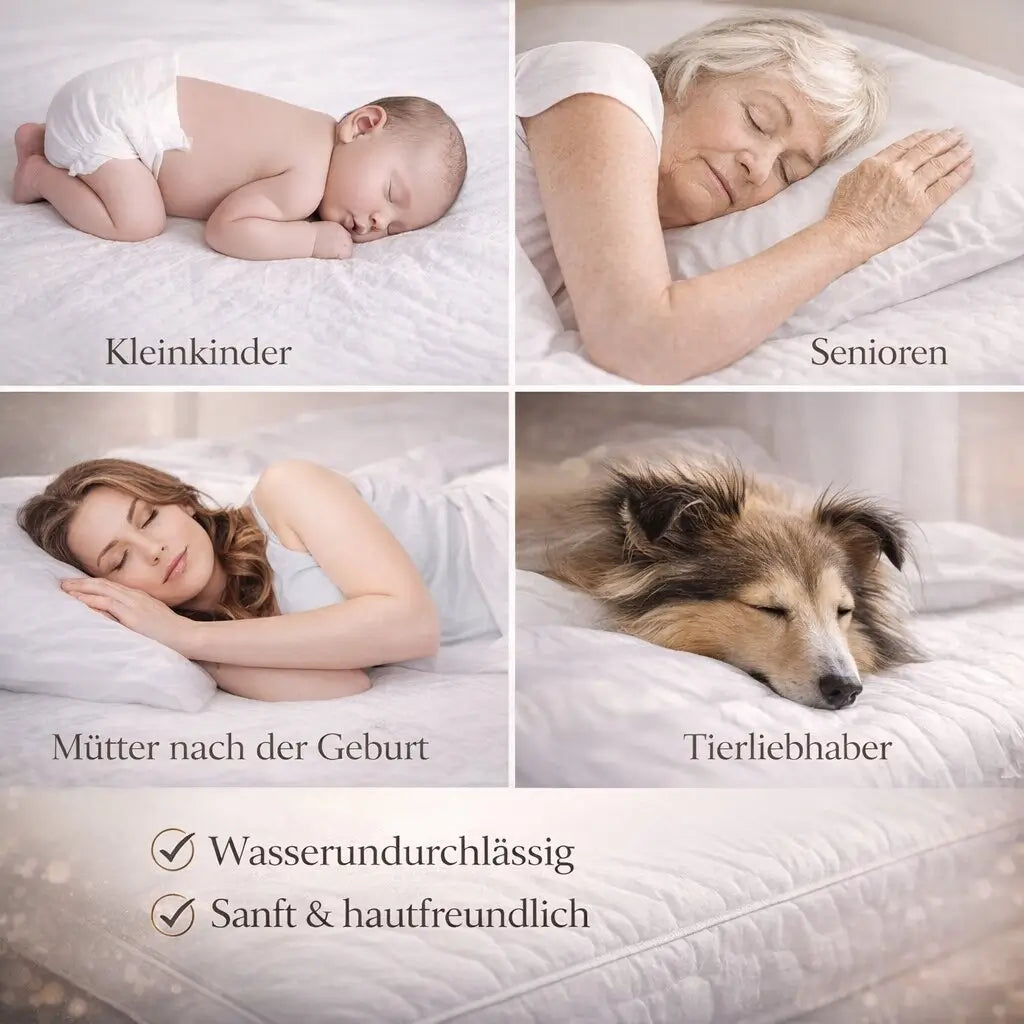 Waterproof mattress protector breathable machine washable universal fit all sizes