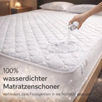 Waterproof mattress protector breathable machine washable universal fit all sizes