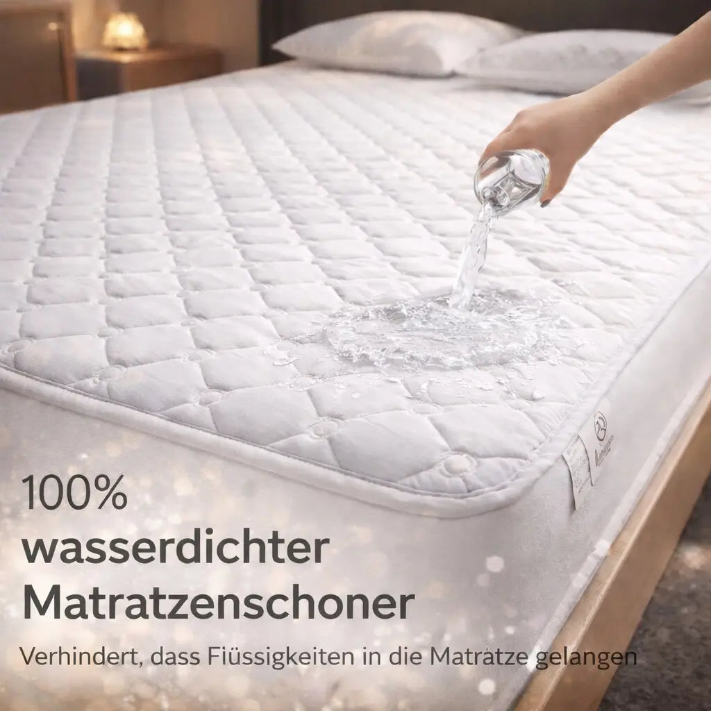 Waterproof mattress protector breathable machine washable universal fit all sizes