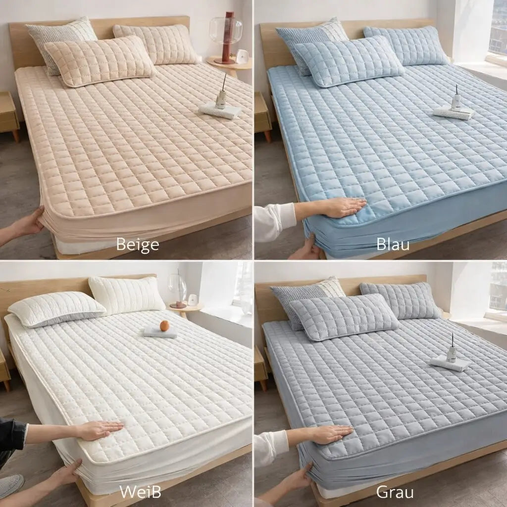 Waterproof mattress protector breathable machine washable universal fit all sizes