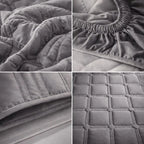 Waterproof mattress protector breathable machine washable universal fit all sizes