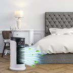 Portable air conditioner windowless stand-up indoor AC unit on wheels