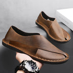 Sandálias Masculinas de Couro | Italianо, Espuma Contornada