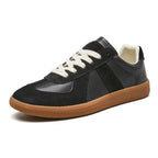 Men's retro sneakers with thick sole, lightweight and breathable casual design